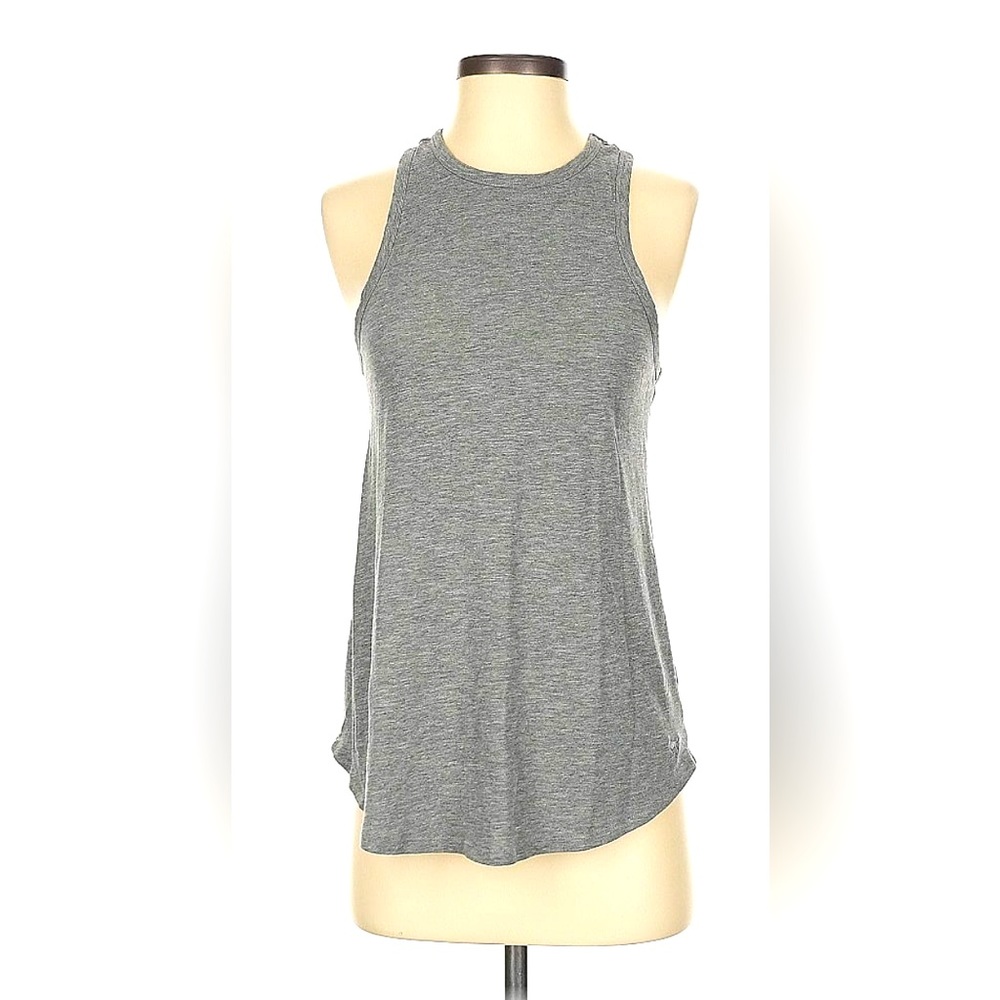 PINK Victoria's Secret Gray Fitted Sleeveless Tank Top Size S/P